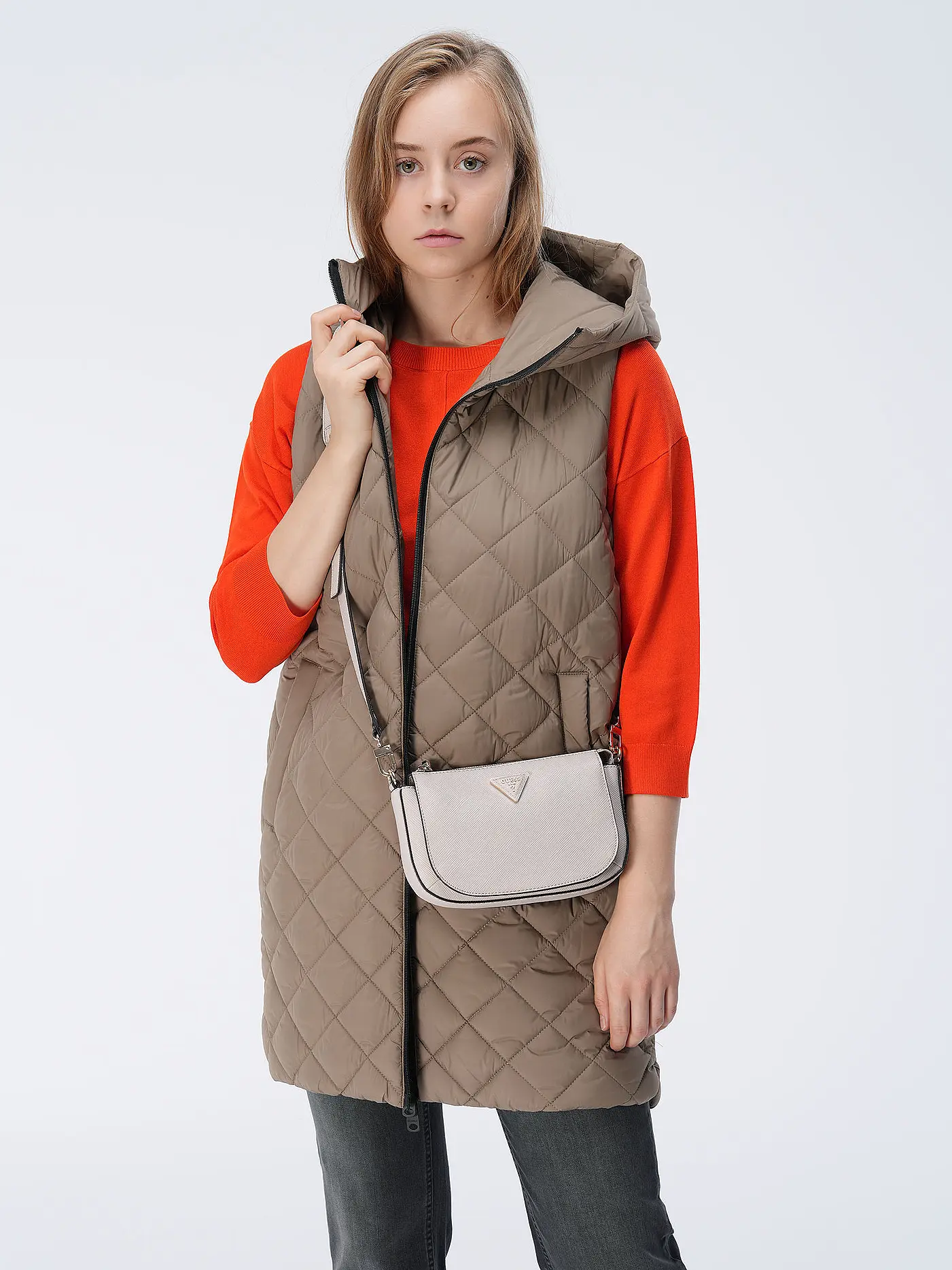 GUESS | Tasche - Mini Bag BRYNLEE | creme